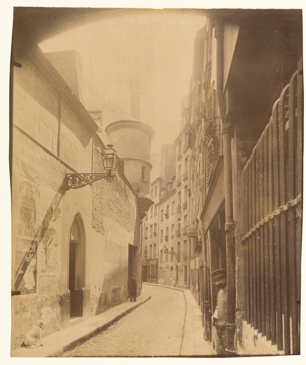 Ulice Hôtel de Ville od Eugène Atget