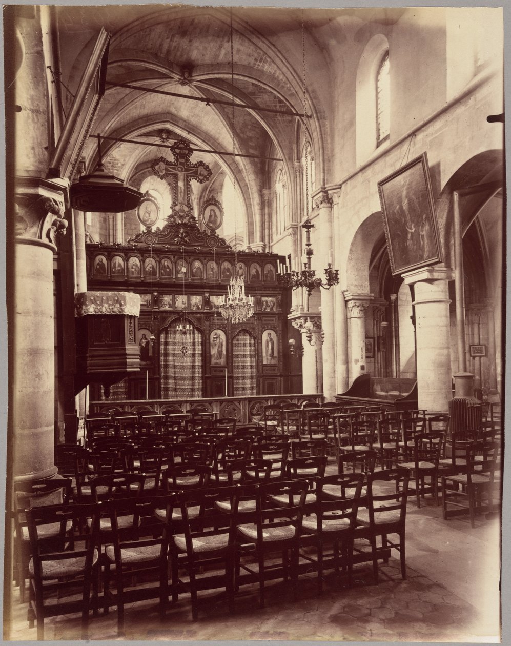 Saint-Julien-le-Pauvre od Eugène Atget