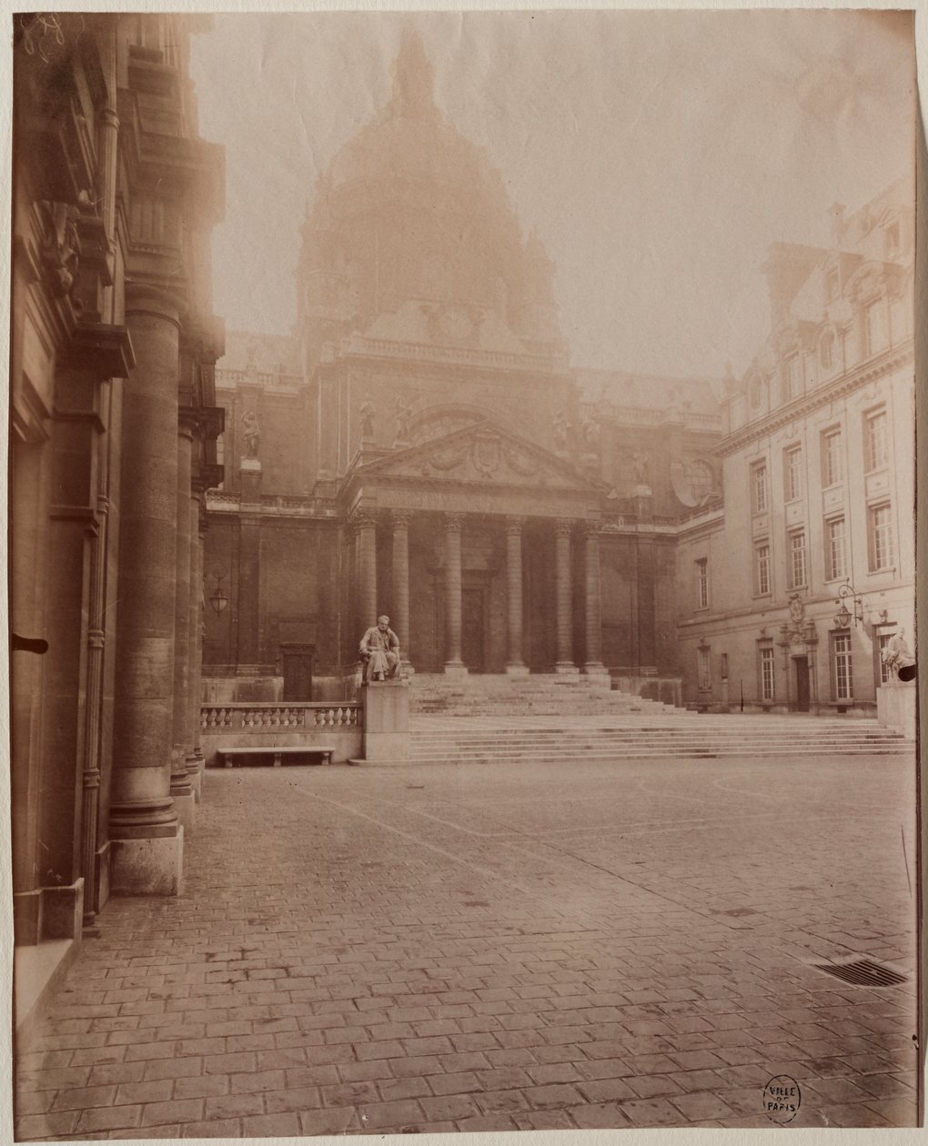 Sorbonna, Paříž od Eugène Atget