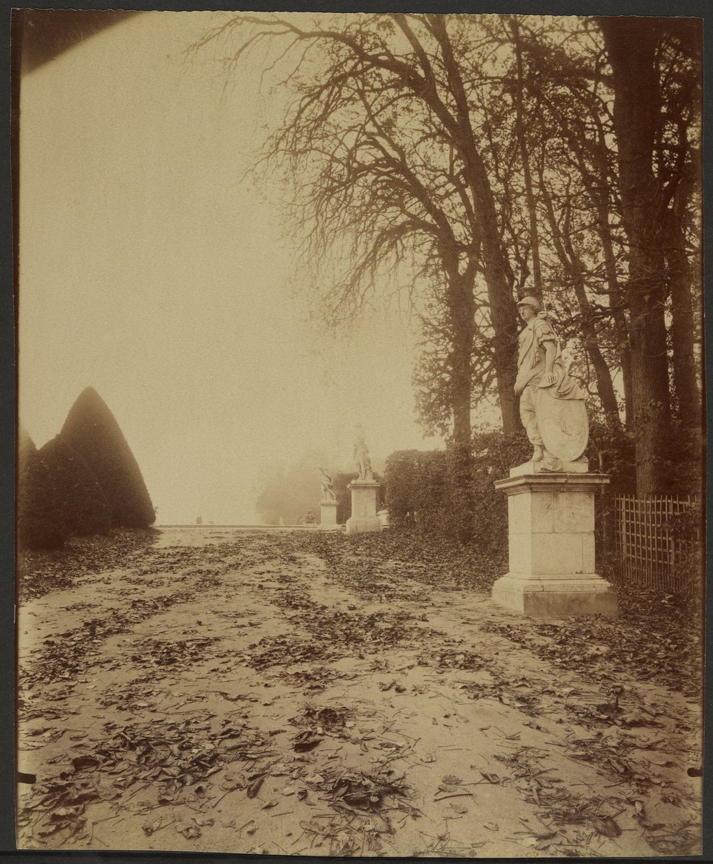 Versailles, park (alej v parku ve Versailles) od Eugène Atget