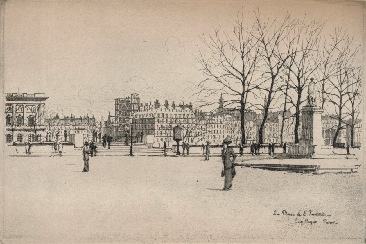 Place de lInstitut, 1915 od Eugene Bejot