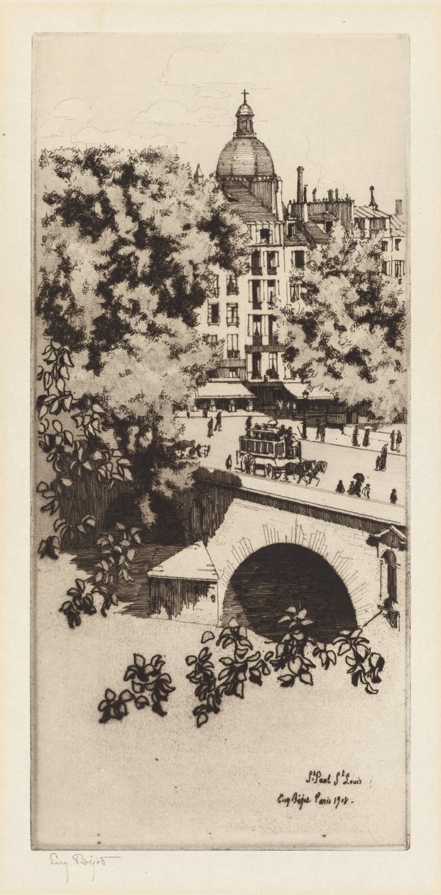 Saint-Paul-Saint-Louis, 1908. od Eugene Bejot