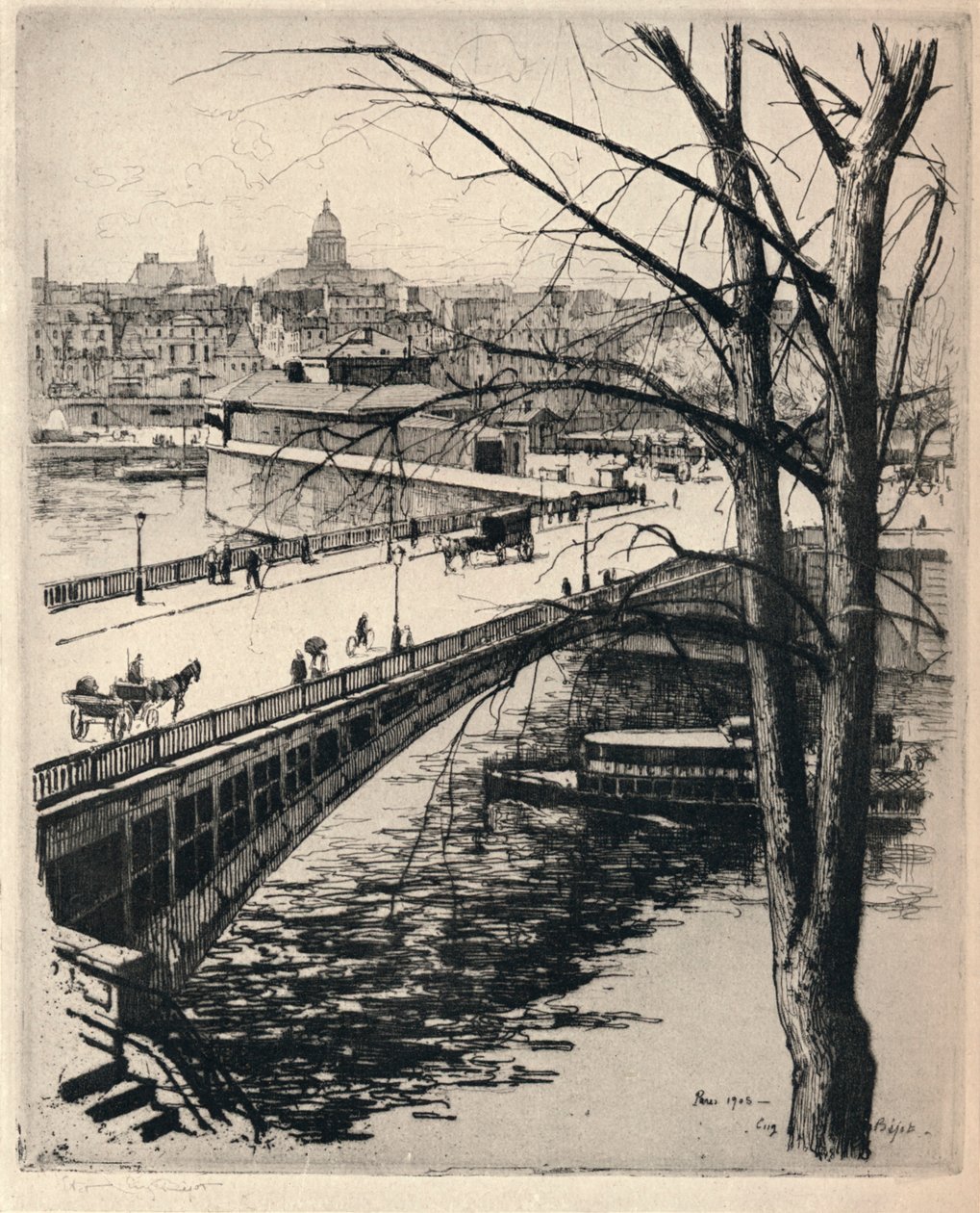 Márnice, 1915 od Eugene Bejot