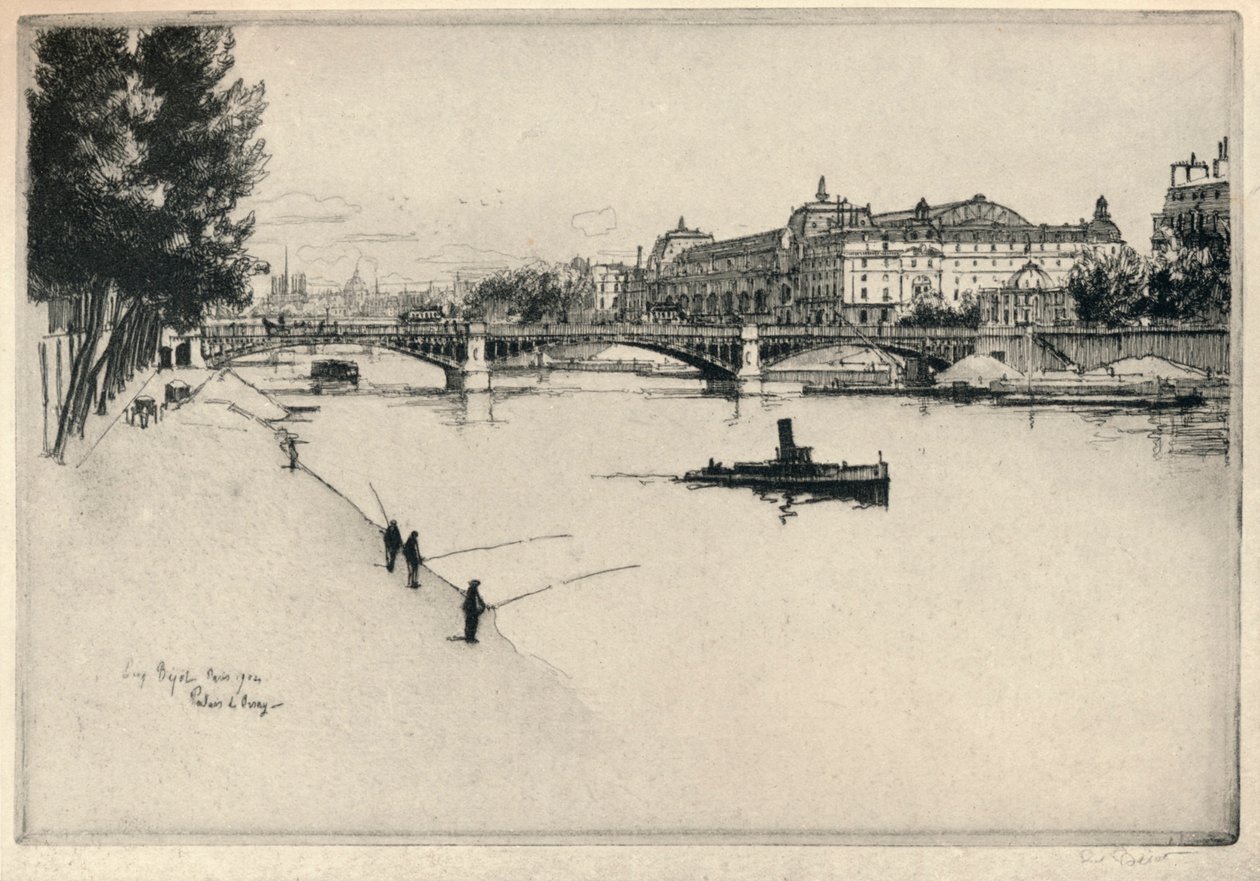 „Palais dOrsay, 1915 od Eugene Bejot