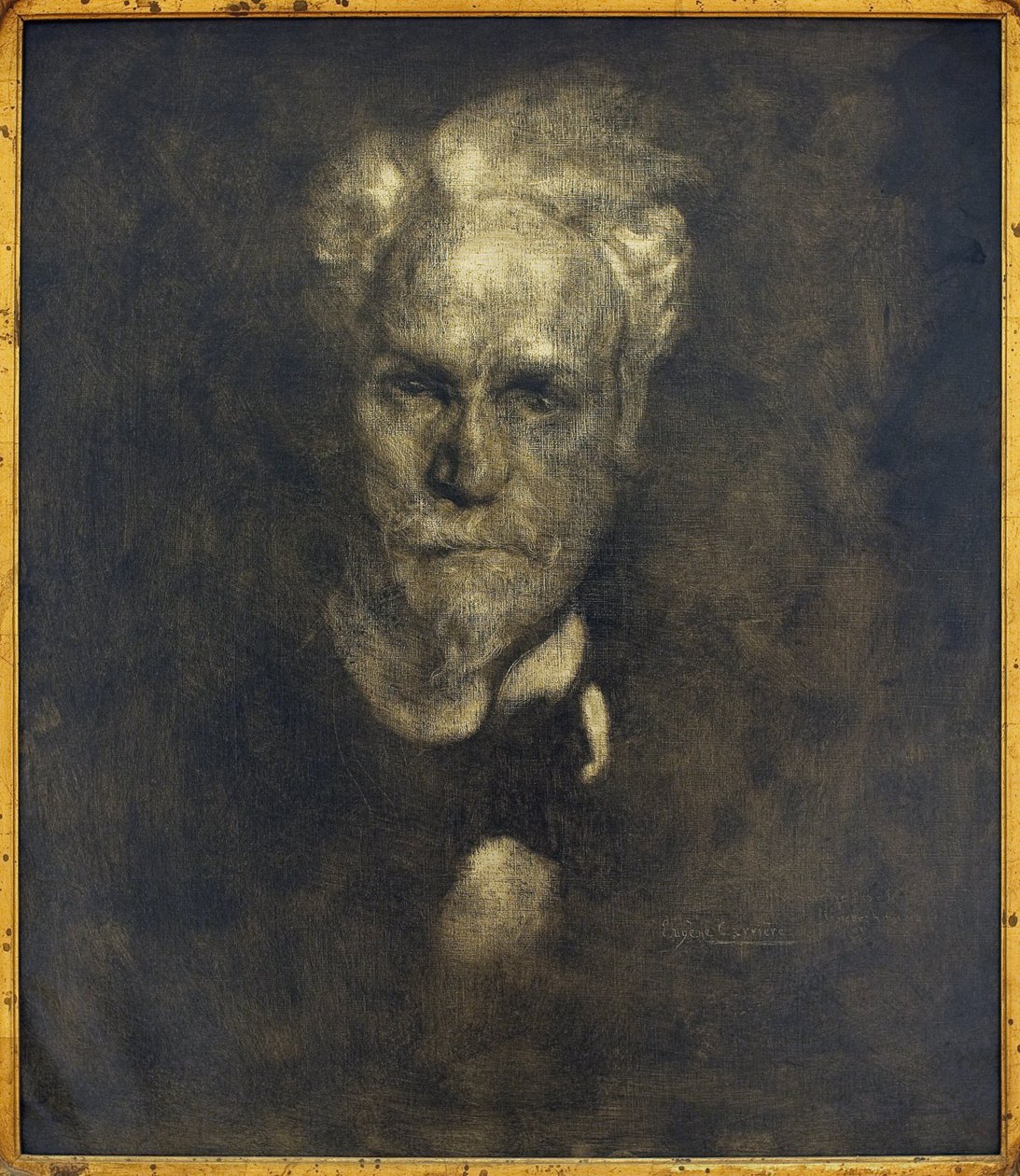Portrét Henri Rochefort (1831-1913), před rokem 1896 (olej na plátně) od Eugène Carrière