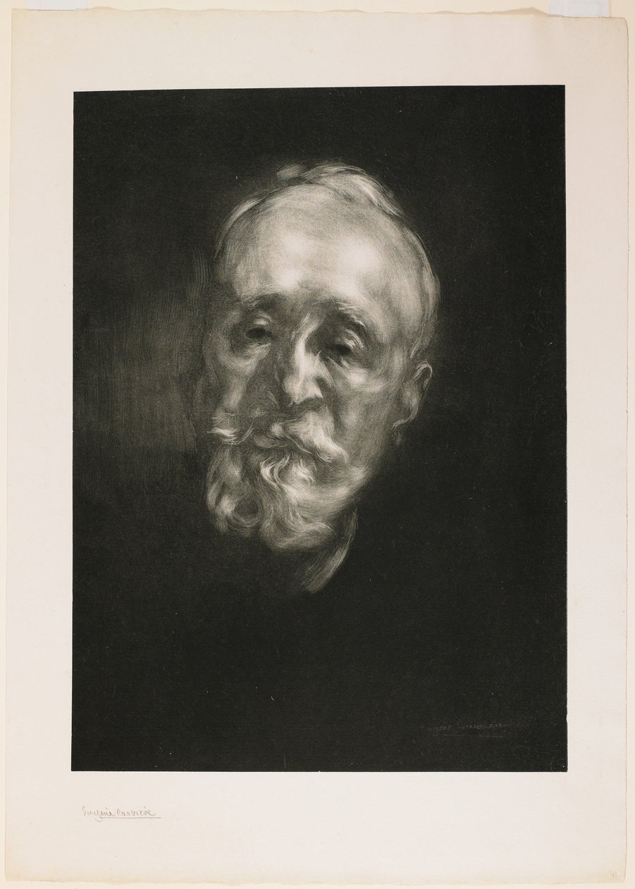 Puvis de Chavannes (Druhá deska) od Eugène Carrière