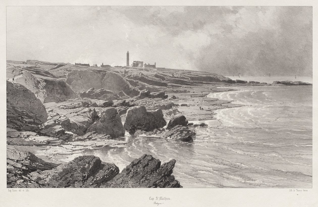 Cap St. Mathieu od Eugene Ciceri