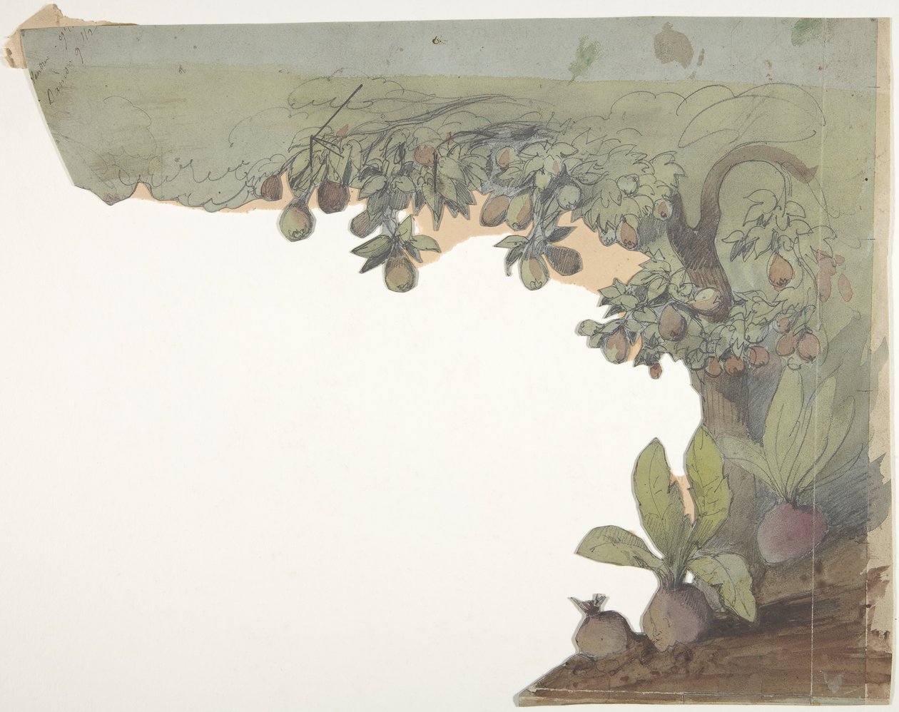 Návrh pro jeviště v opeře, Paříž, 1830-90. od Eugene Ciceri