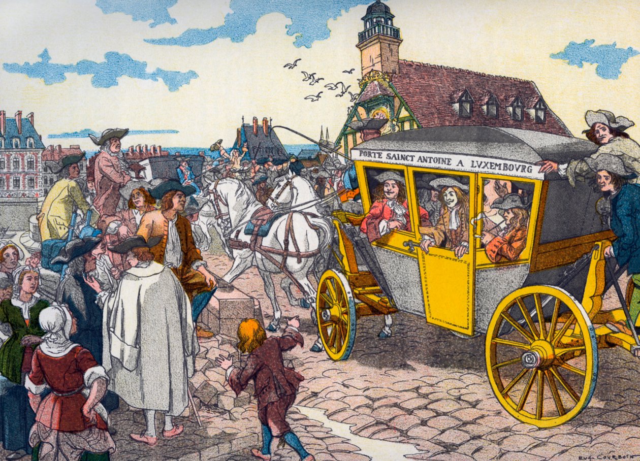 „Les Carrosses à cinq sols“: francouzské veřejné vagony od Eugene Courboin