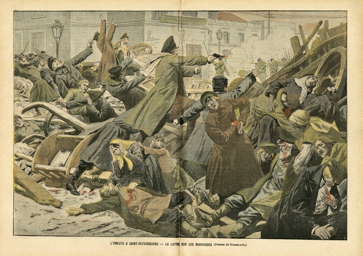 Ilustrace Eugene Damblans (1865-1945) v Le Pelerin, 5. 2. 2005 - L