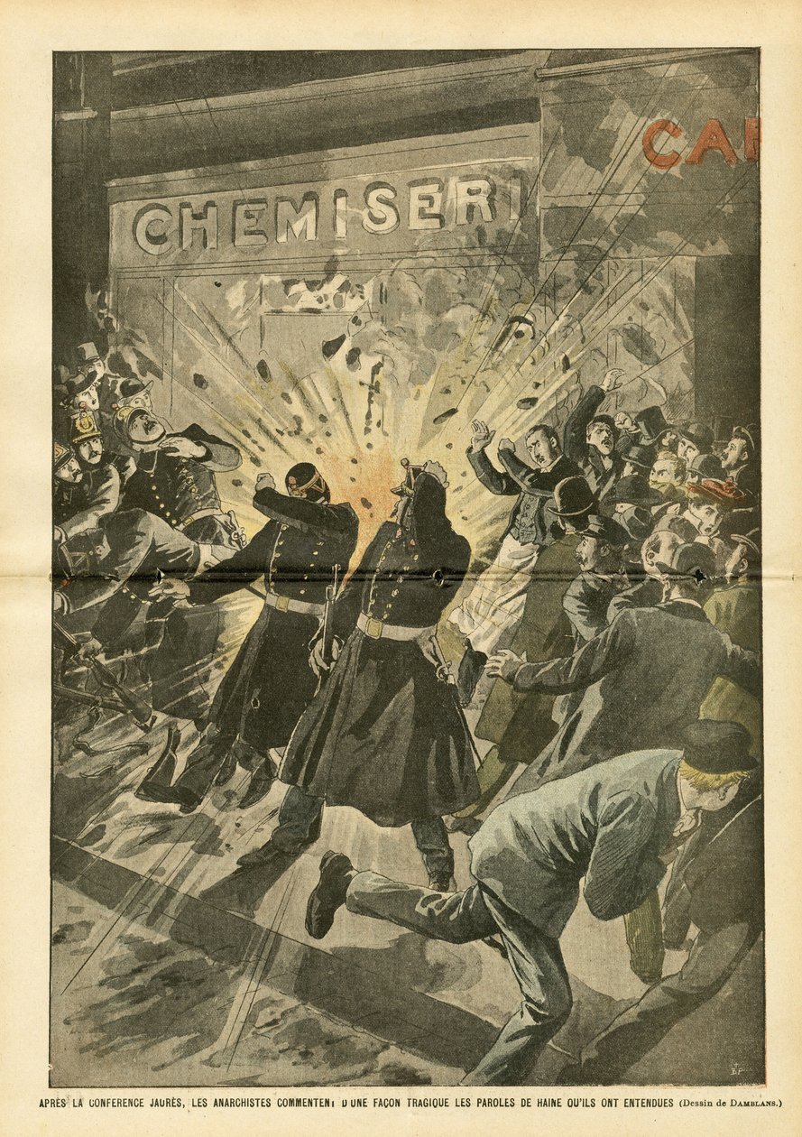 Ilustrace Eugene Damblans (1865-1945) v Le Pelerin od Eugene Damblans