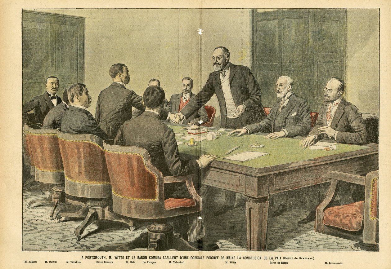 Ilustrace Eugene Damblans (1865-1945) v Le Pelerin od Eugene Damblans