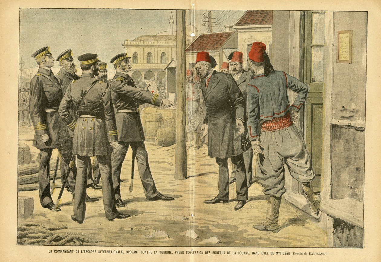 Ilustrace Eugene Damblans (1865-1945) v Le Pelerin od Eugene Damblans