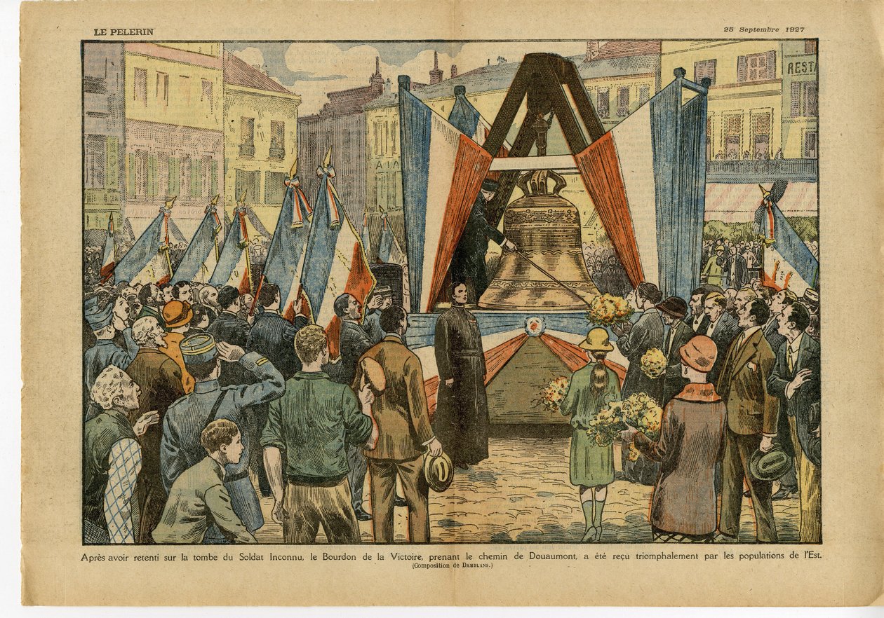 Ilustrace Eugene Damblans (1865-1945) v Le Pelerin od Eugene Damblans