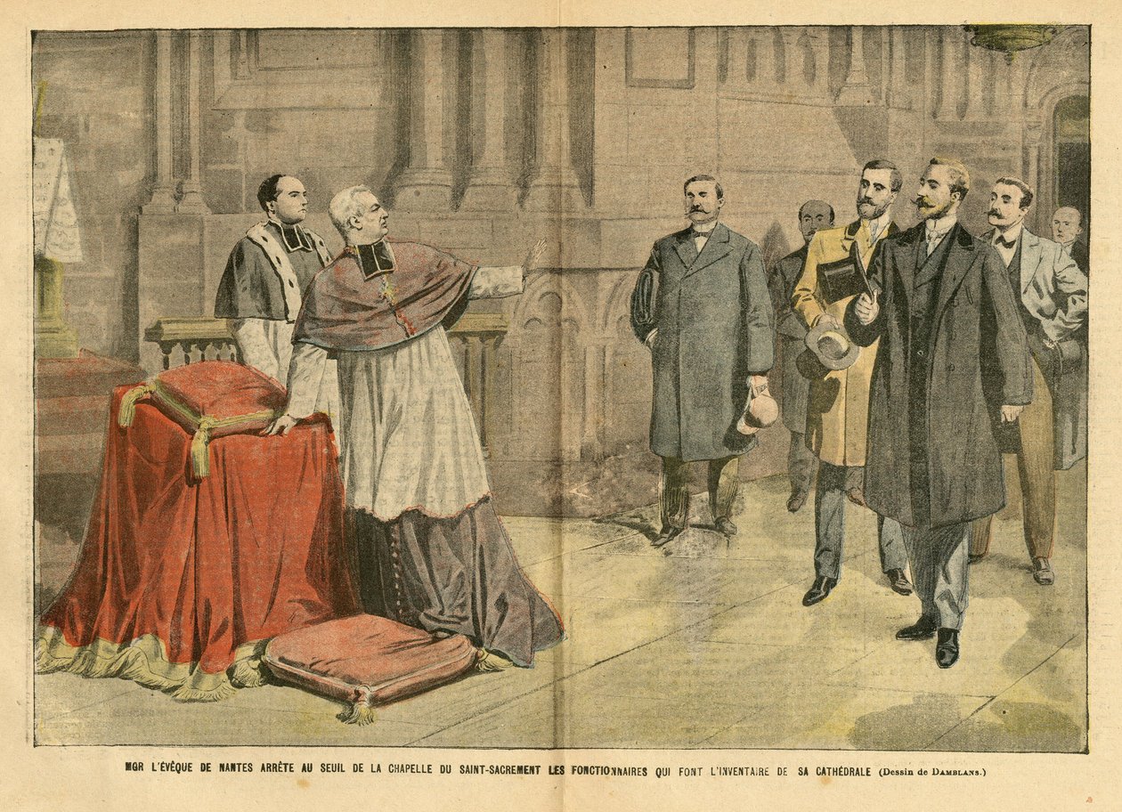 Ilustrace Eugene Damblans (1865-1945) v Le Pelerin, 9. 12. 6 - MGR l