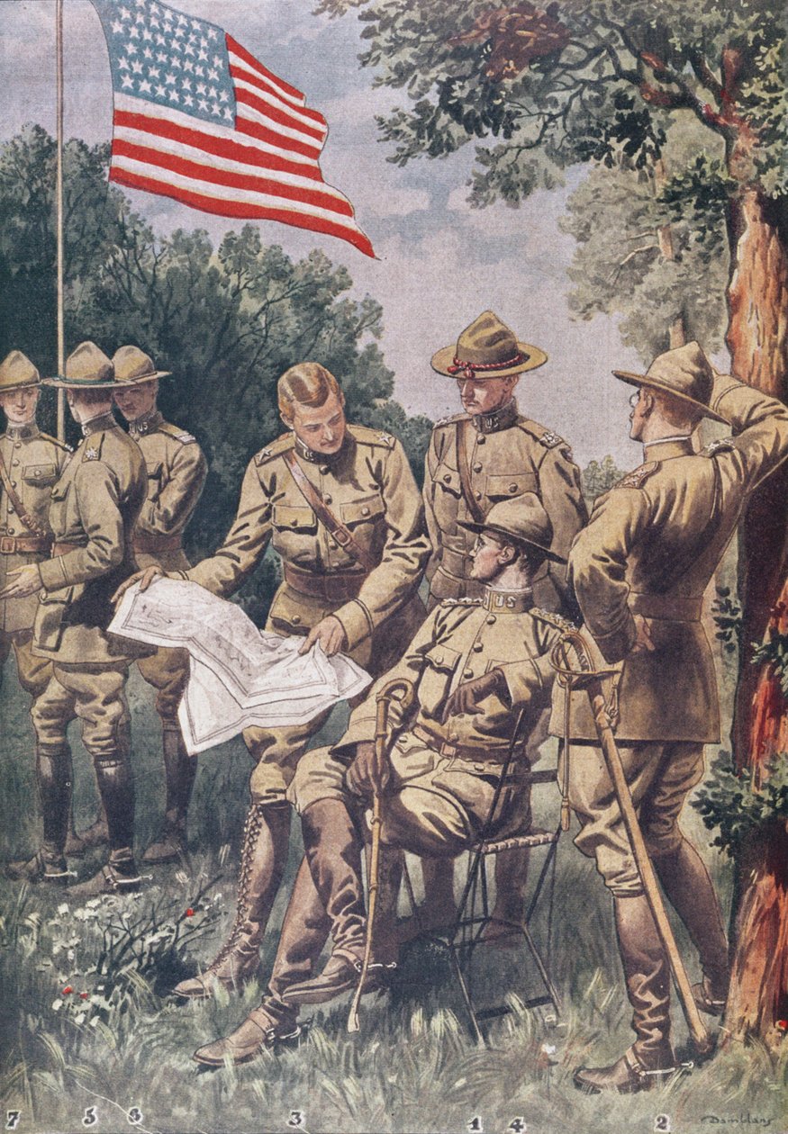 Příchod Američanů do Francie: jak rozpoznat různé hodnosti, 