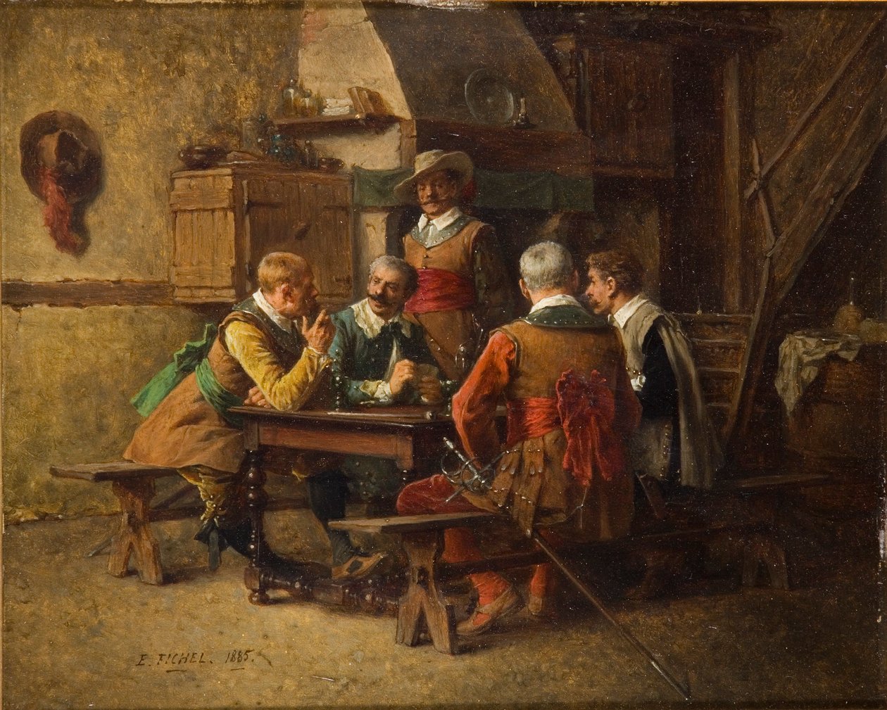 Mimo službu, 1885 od Eugene Fichel