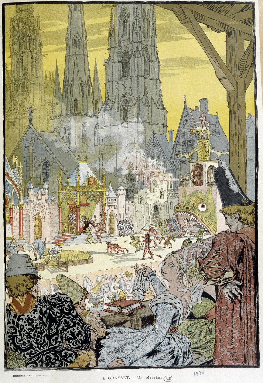Záhada středověku od Grasseta od Eugene Grasset