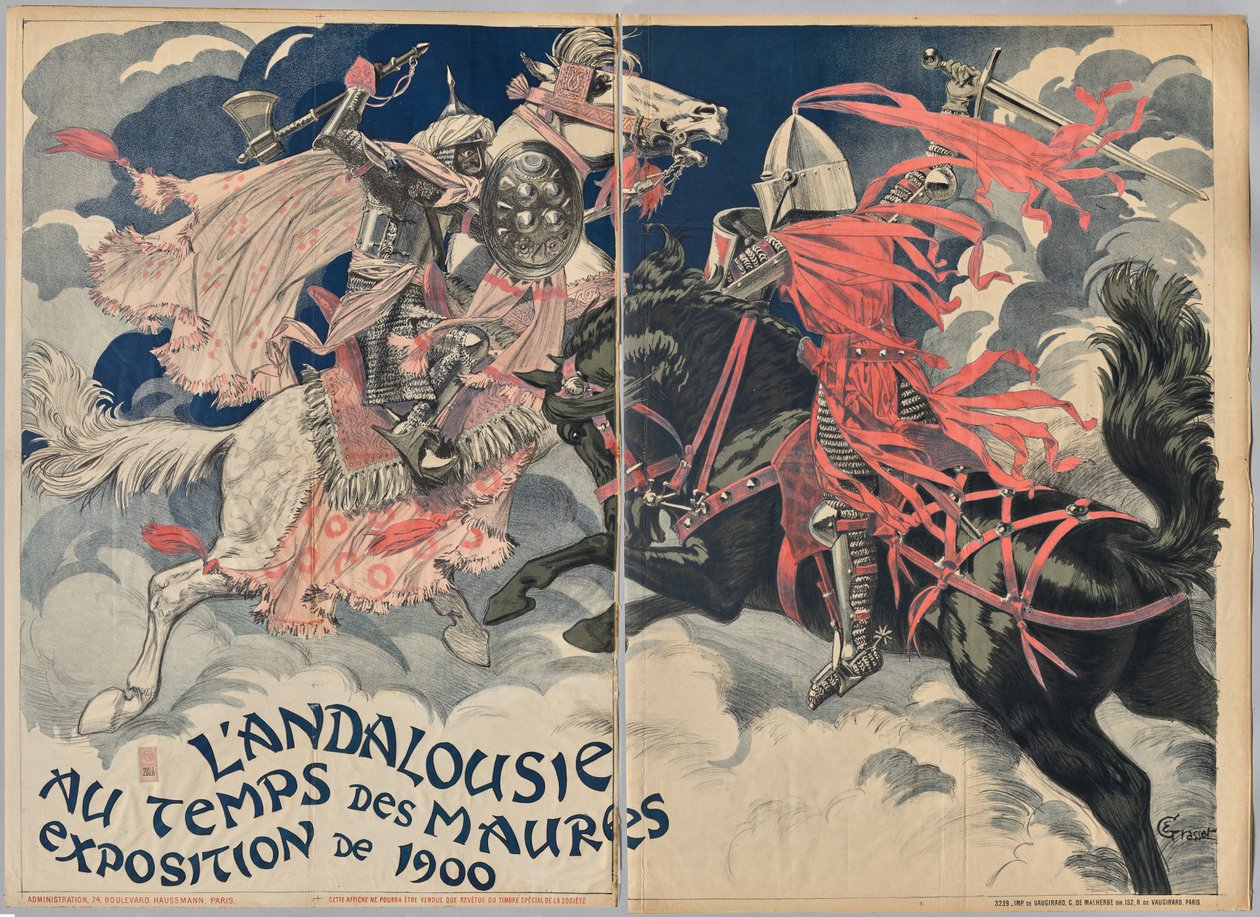 Andalusie v době Maurů od Eugene Grasset