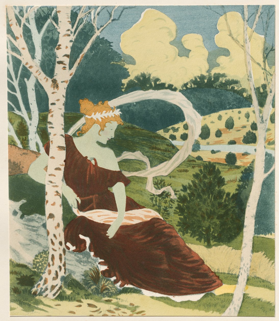 V lesích od Eugene Grasset
