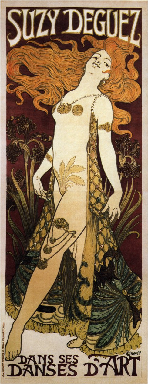 Suzy Deguez, 1905 od Eugene Grasset