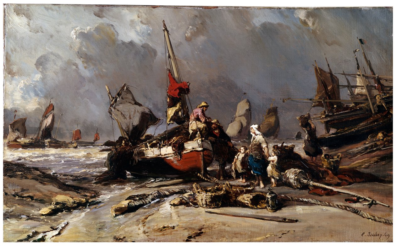 Po bouři, 1869 od Eugene Isabey