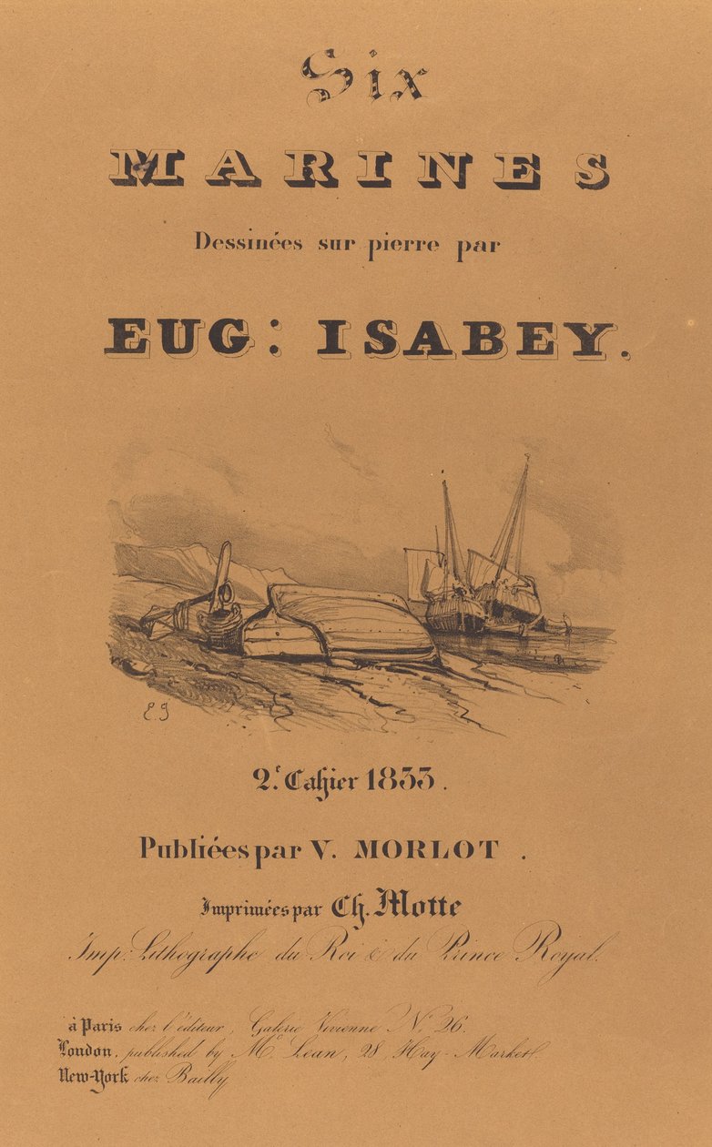 Šest mariňáků od Eugene Isabey