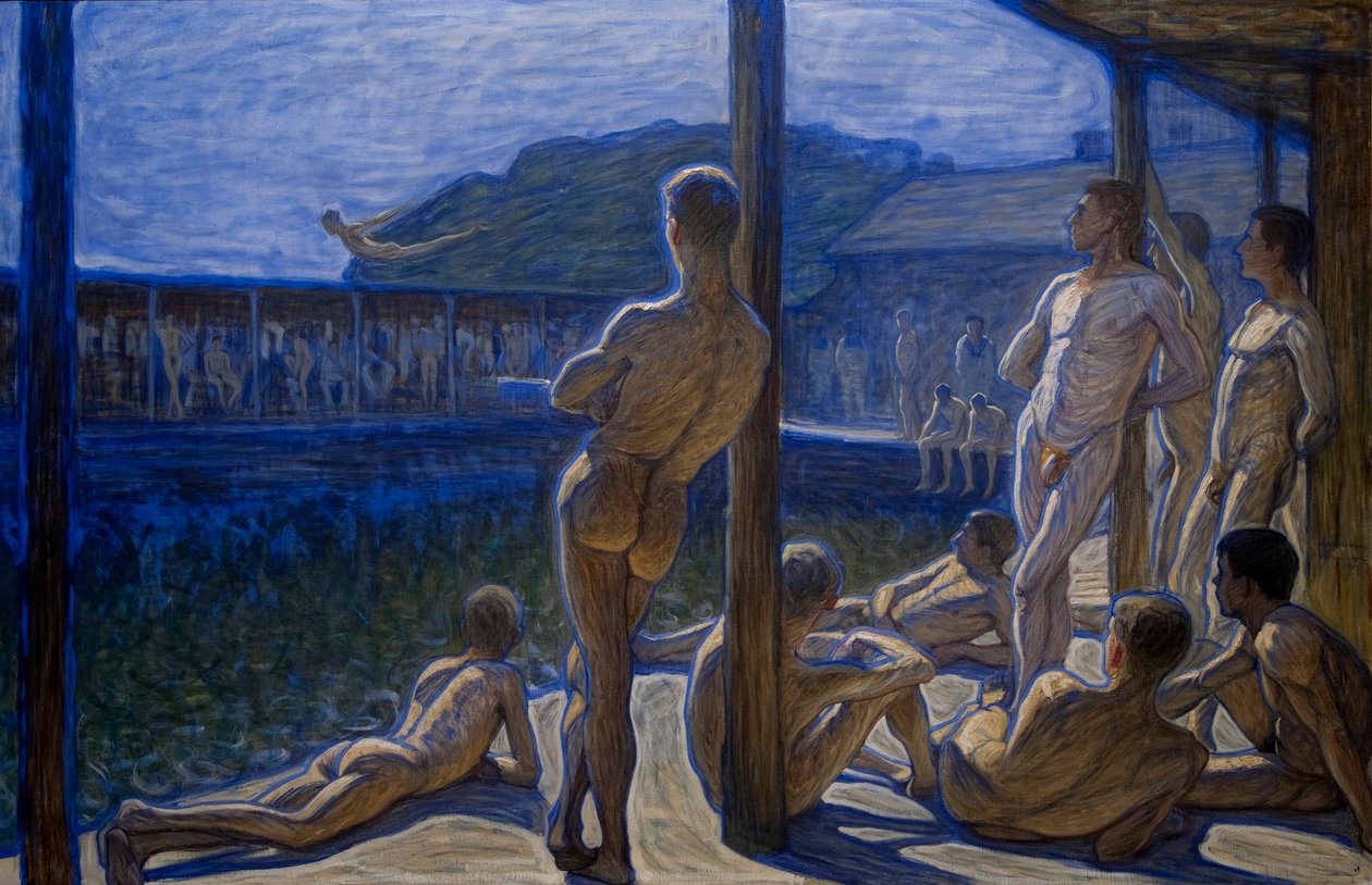 Námořní lázně od Eugène Jansson