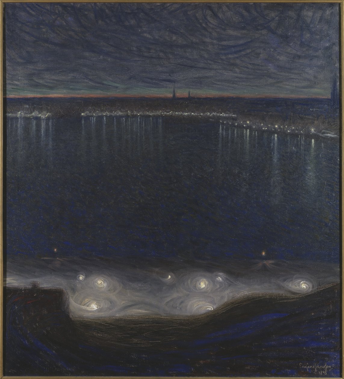 Riddarfjärden, Stockholm od Eugène Jansson