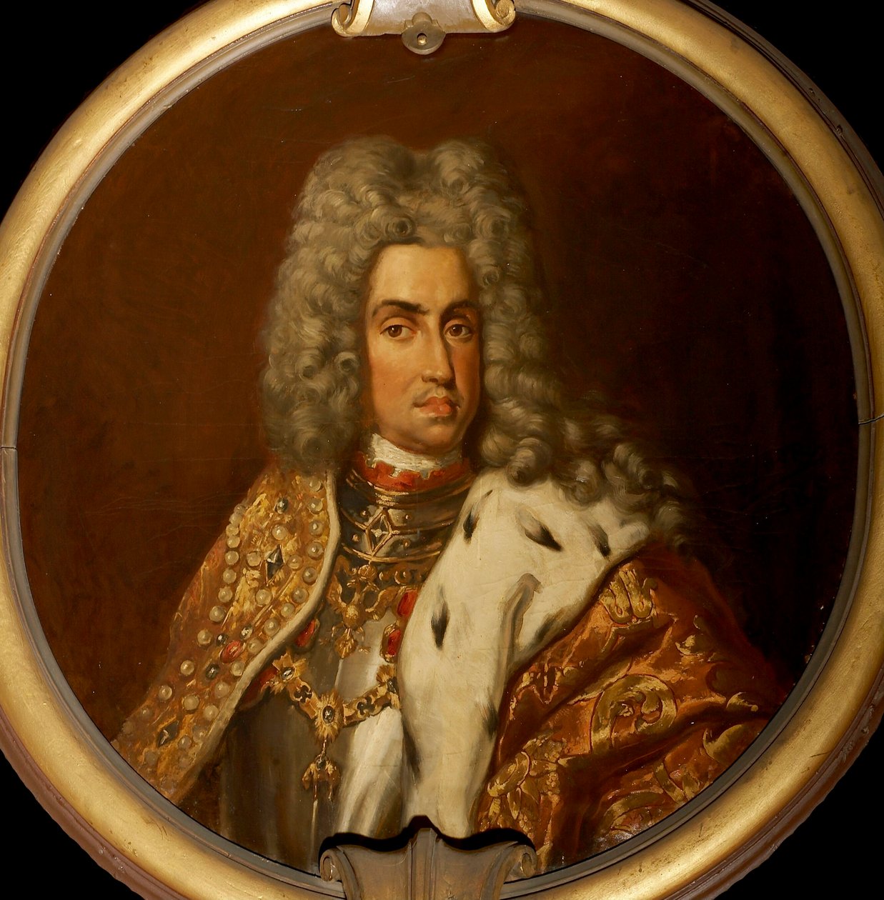 Portrét Karla VI. 1685-1740, císař Svaté říše římské, 1885. od Eugene Joors