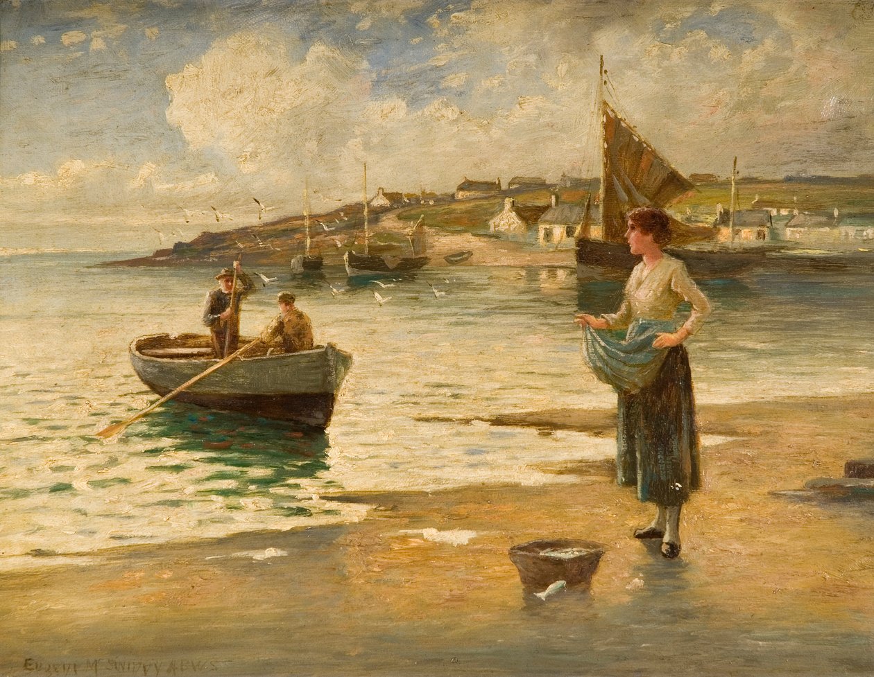 Přistání úlovku, B od Eugene Joseph McSwiney