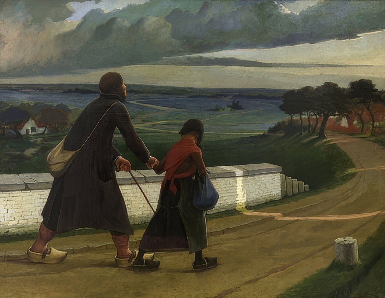 Slepý. 1898 od Eugene Laermans