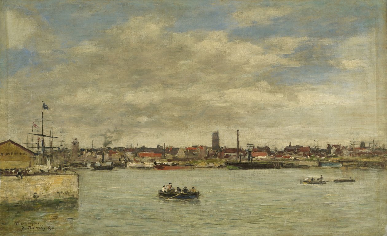 Dunkerque, 1889 od Eugene Louis Boudin