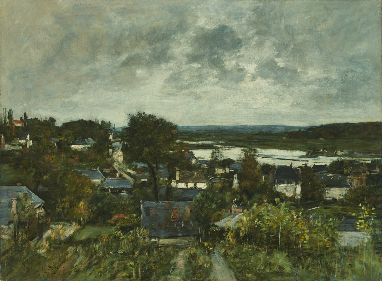La Touques u Deauville od Eugene Louis Boudin