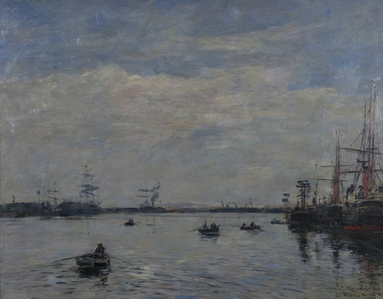 Le Havre, 1888 od Eugene Louis Boudin