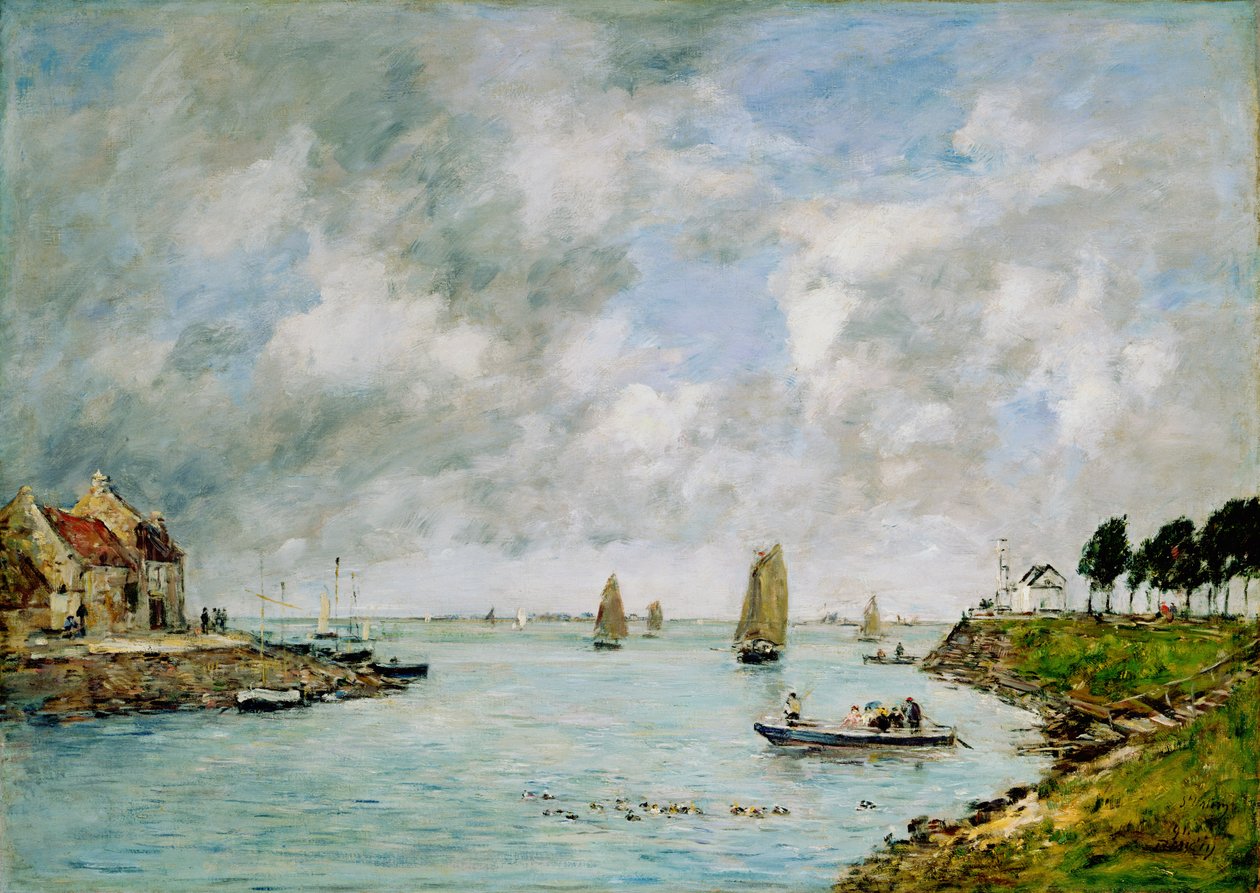 St. Valery-sur-Somme od Eugene Louis Boudin