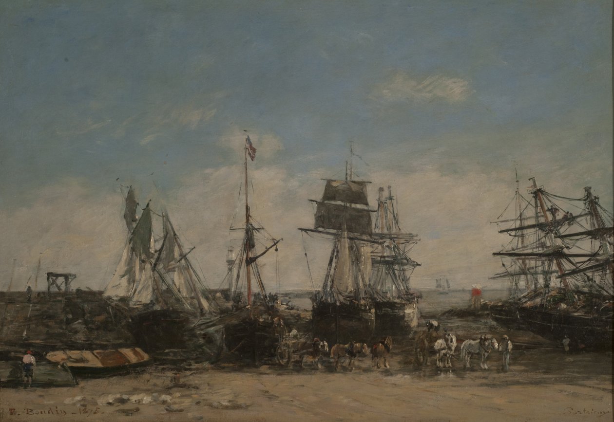 Pobřeží Portrieux, Severní pobřeží od Eugene Louis Boudin