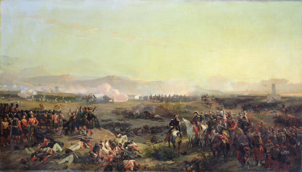 Bitva u Almy, 20. září 1854 (malba) od Eugene Louis Lami
