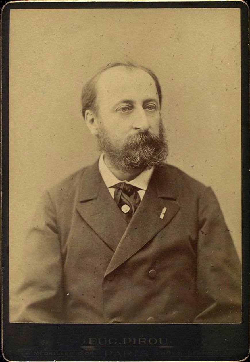 Camille Saint-Saens, francouzský skladatel, dirigent, varhaník a klavírista, konec 19. století od Eugene Pirou