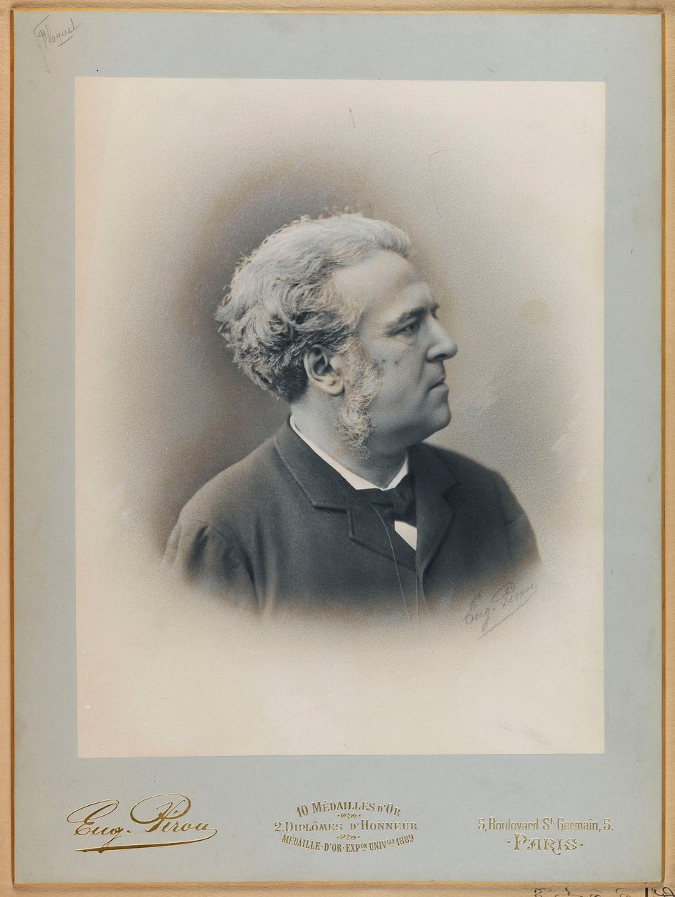 Porträt von Floquet (Charles Thomas), (1828-1896), Anwalt und Politiker od Eugene Pirou