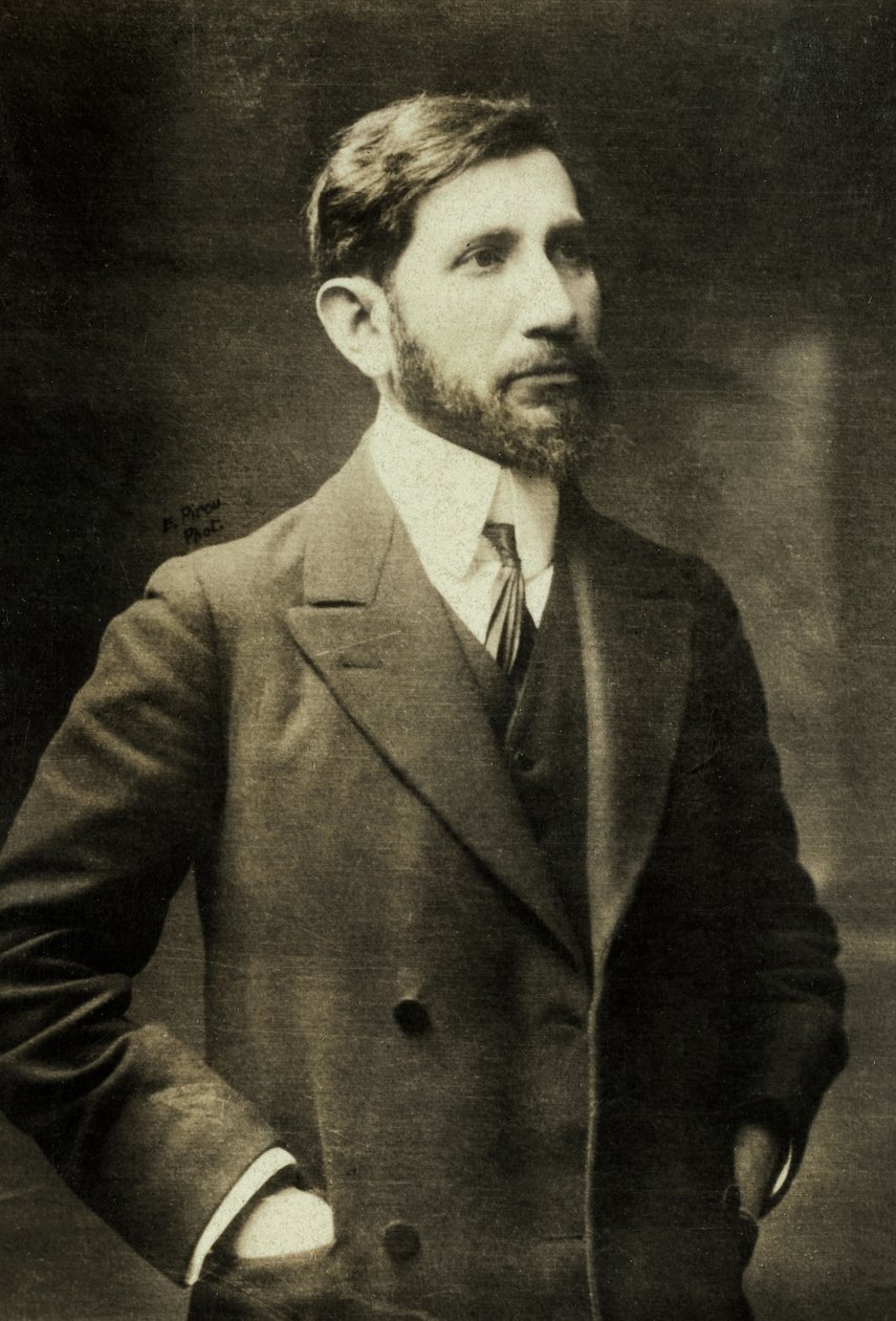 Portrét Charlese Maurrase (foto) od Eugene Pirou