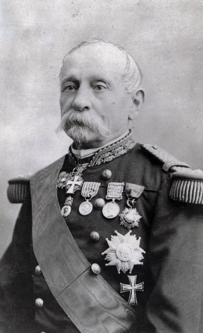 Portrét Victor-Louis-François února od Eugene Pirou