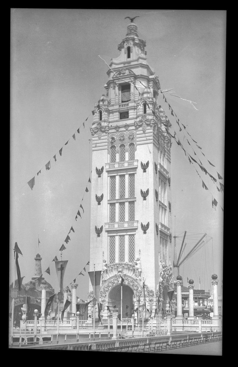 Luna Park, 1906 (dusičnan negativní) od Eugene Wemlinger