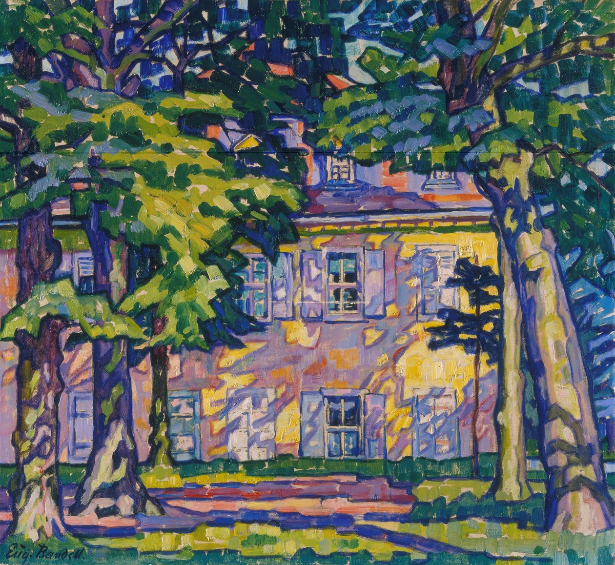 Odpolední slunce (Wilhelmsbad) od Eugenie Bandell