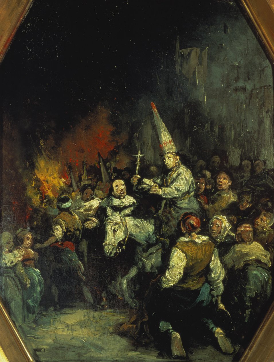 Zatracený inkvizicí od Eugenio Lucas Velázquez