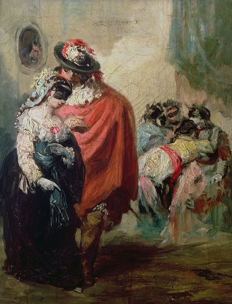 Maškaráda od Eugenio Lucas y Padilla