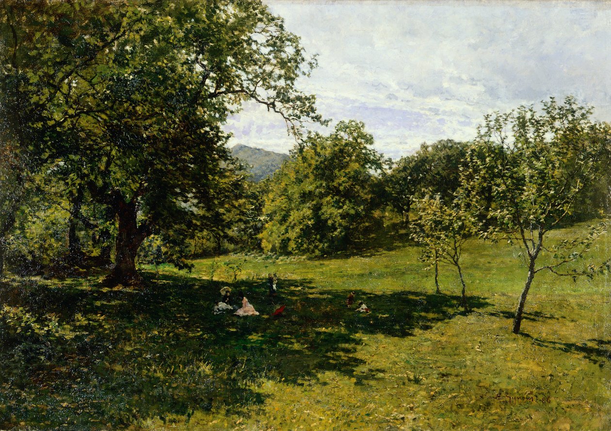 Jaro na Mottarone od Eugenio Gignous