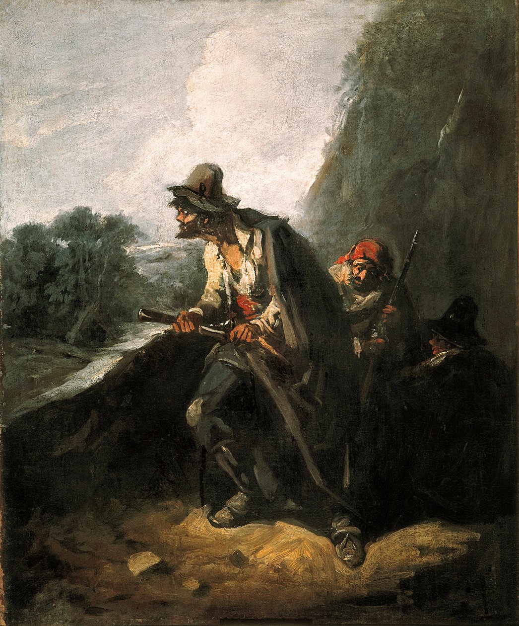 "Bandité" (obraz) od Eugenio Lucas y Padilla