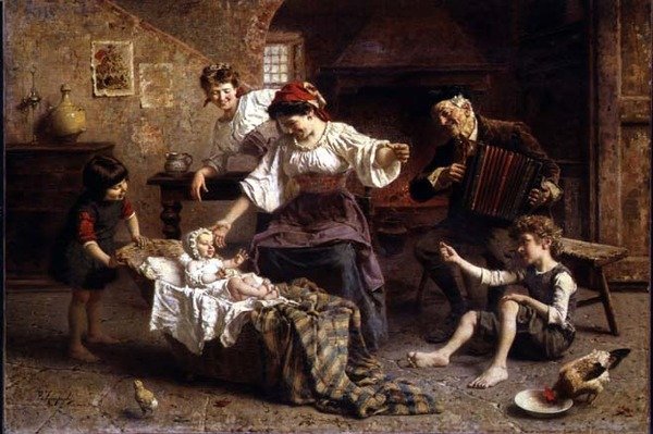 Centrum přitažlivosti od Eugenio Zampighi