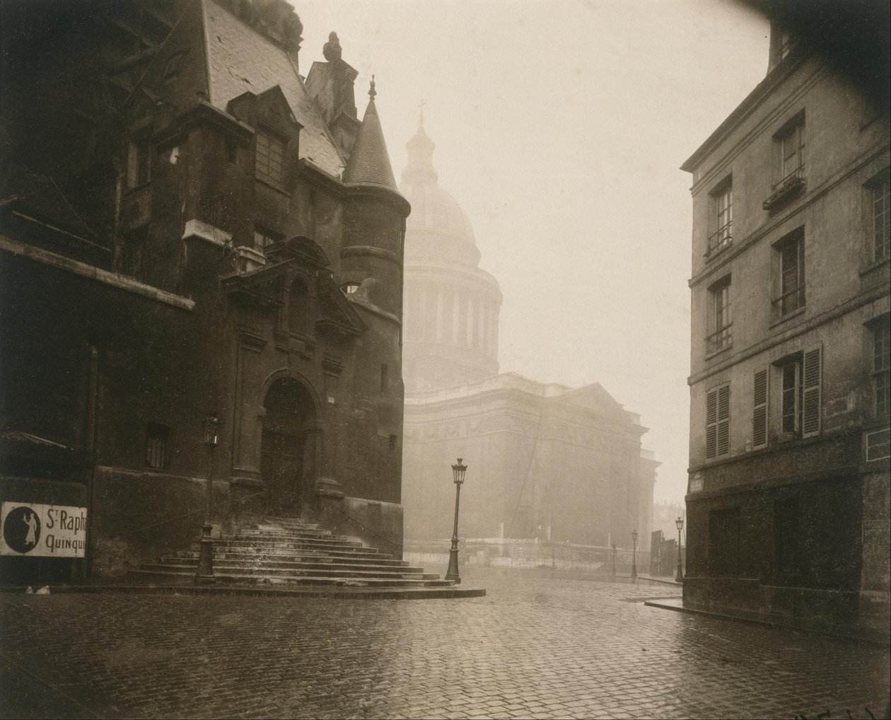 Rue de la Montagne Ste. Genevieve od Eugène Atget